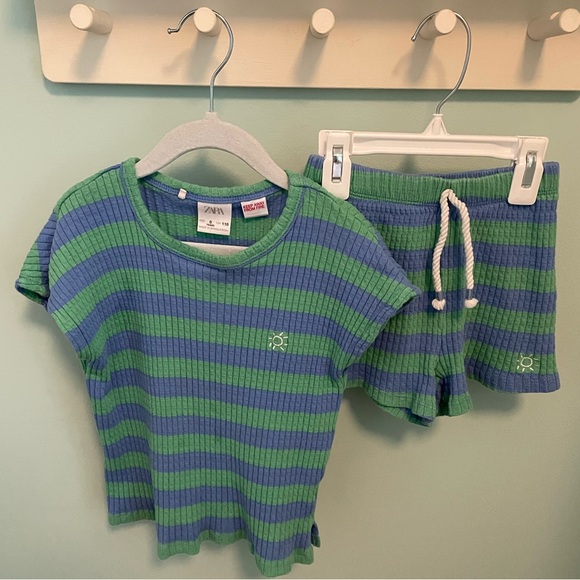 Zara Ribbed Matching Set - Picture 1 of 6